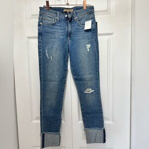 Joe's Jeans Distressed Cuffed Jeans